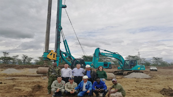 山河智能入巖神器在東非肯尼亞獲贊，人好設(shè)備好