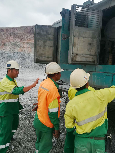 高溫酷暑，山河智能鑿巖設(shè)備異域揚(yáng)威