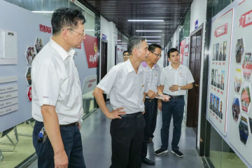 廣州工控黨建聯(lián)盟聯(lián)絡(luò)員一行到山河智能開展工作對(duì)接