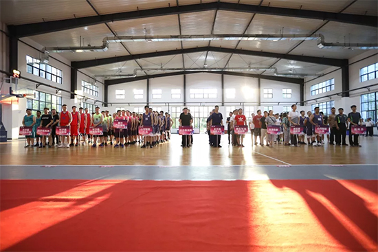 以球為媒，首屆“山河杯”籃球邀請賽架起政企連心橋