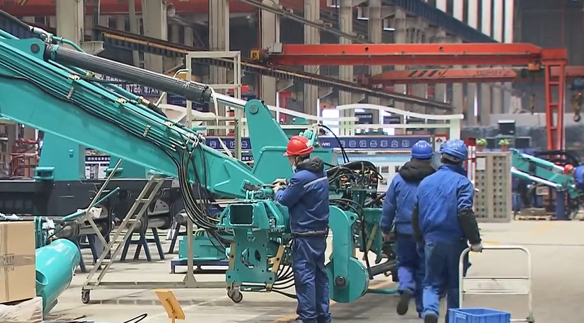 向著沖刺目標(biāo)全力以赴！山河智能正式開工